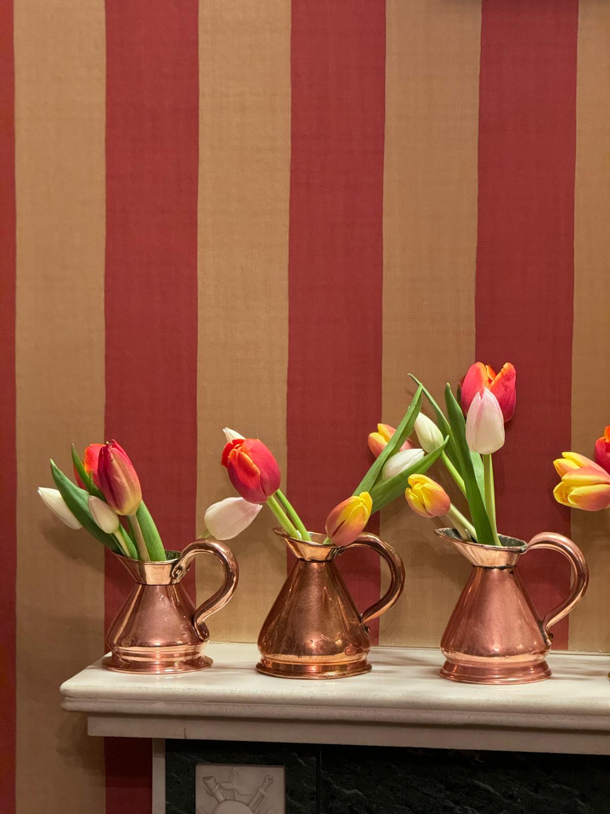 19th Century copper haystack measure jugs - Clementine Parker