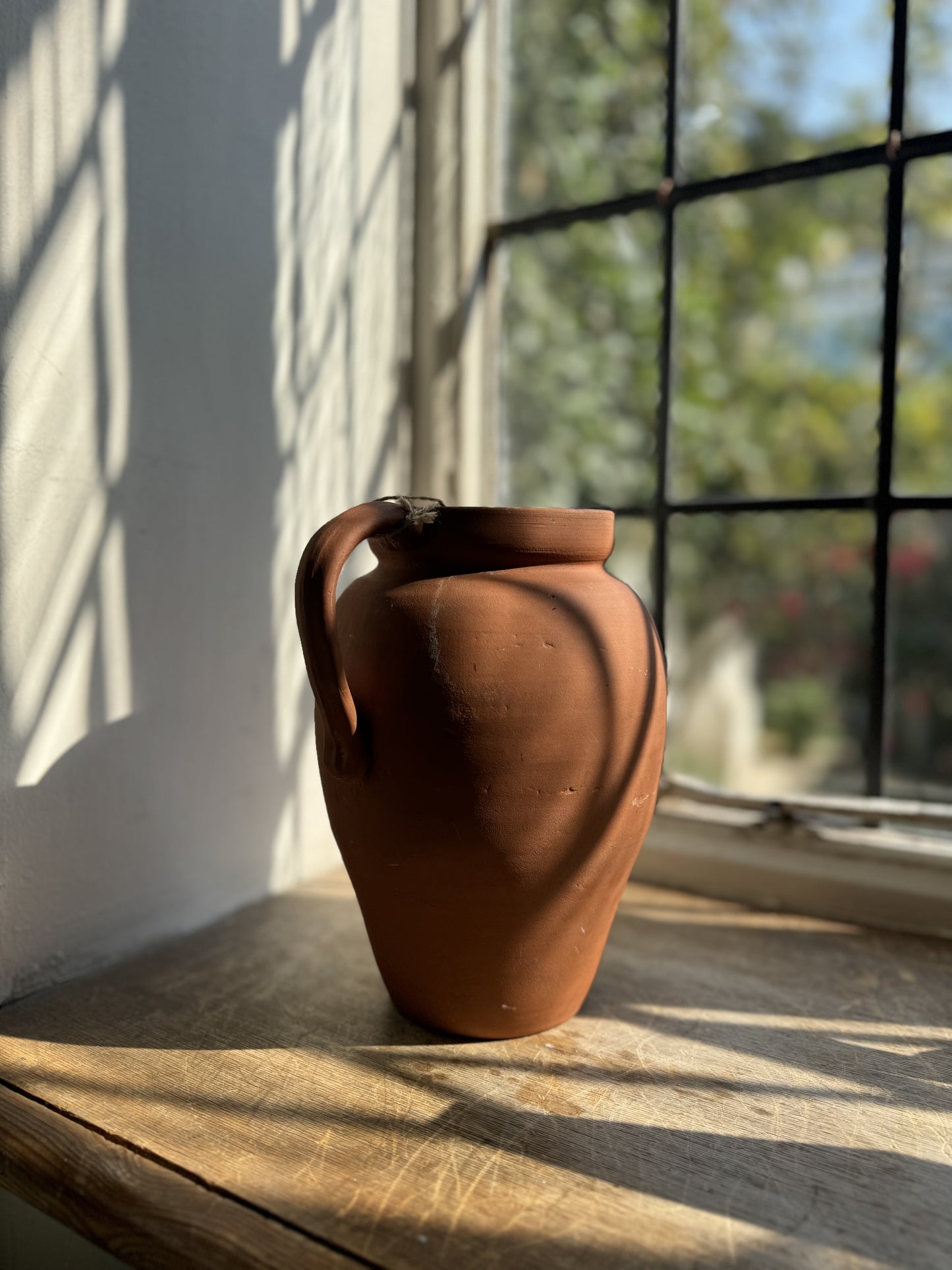 Terracotta jug