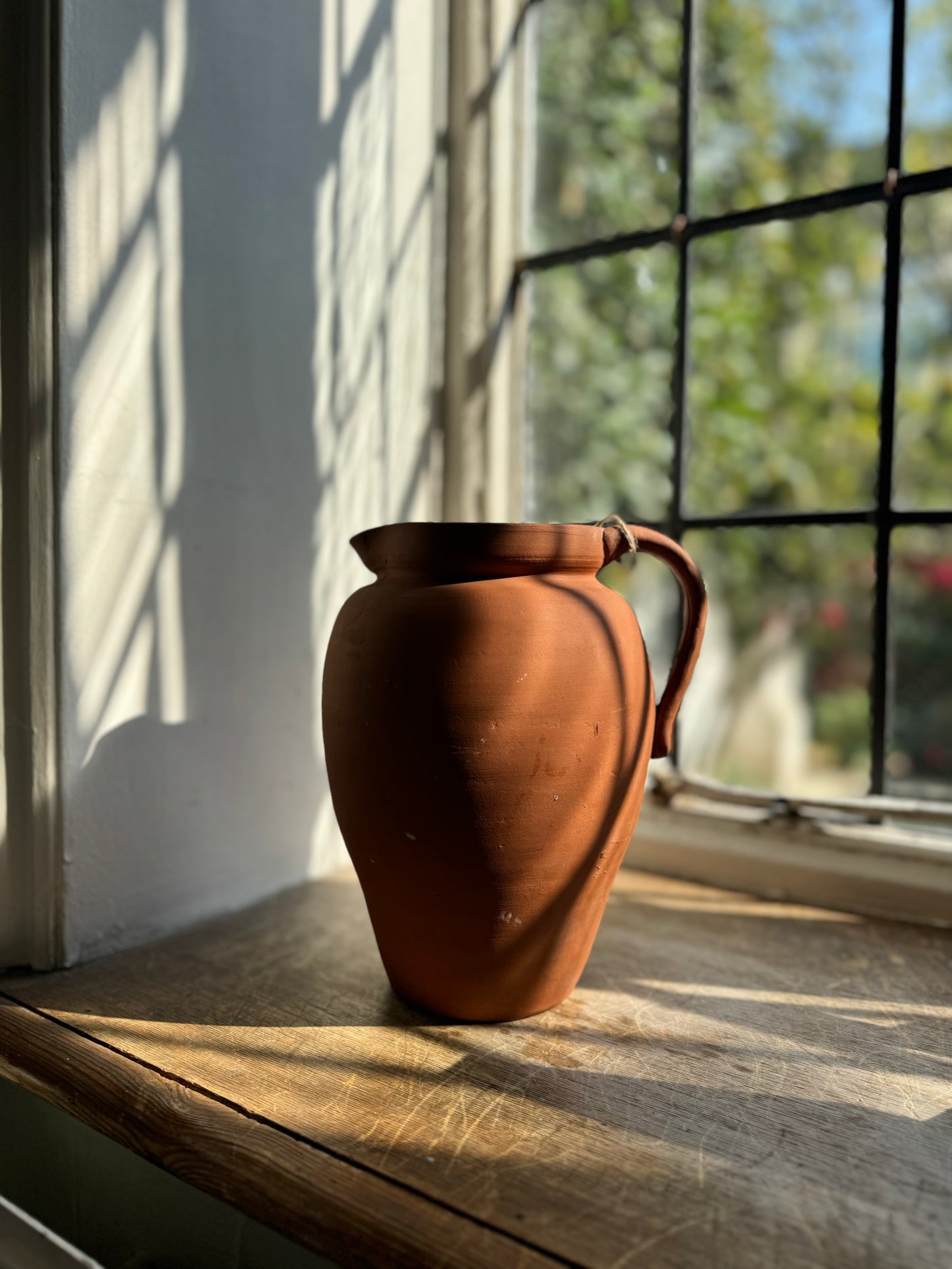 Terracotta jug