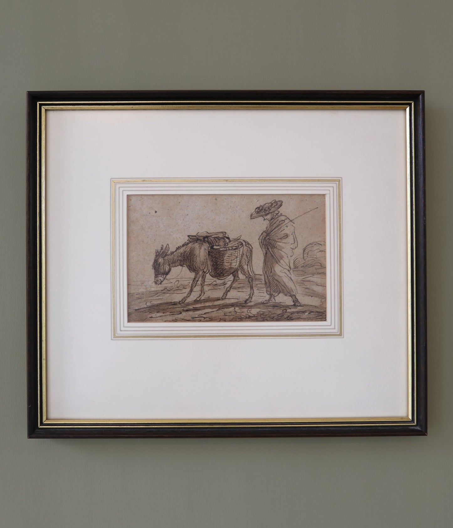 A sketch drawing by artist John Joseph Barker - Clementine Parker