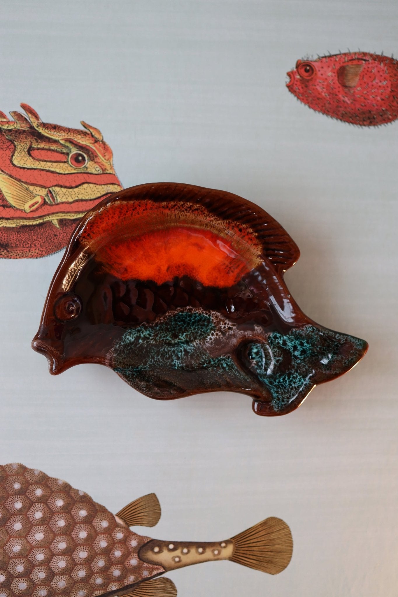 Fish ceramic plate - Clementine Parker