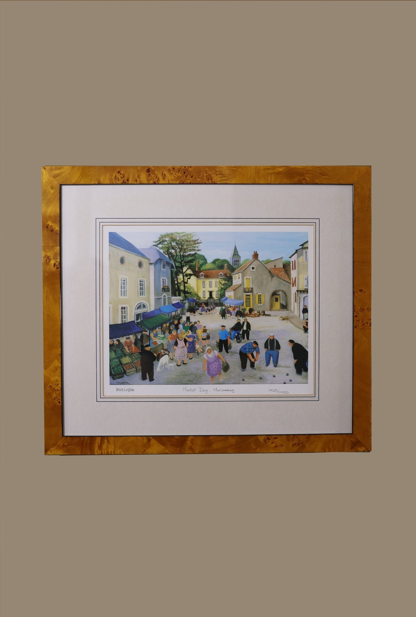 ‘Scenes of rural France’. A set of 4 limited edition prints signed by Margaret Loxton. - Clementine Parker