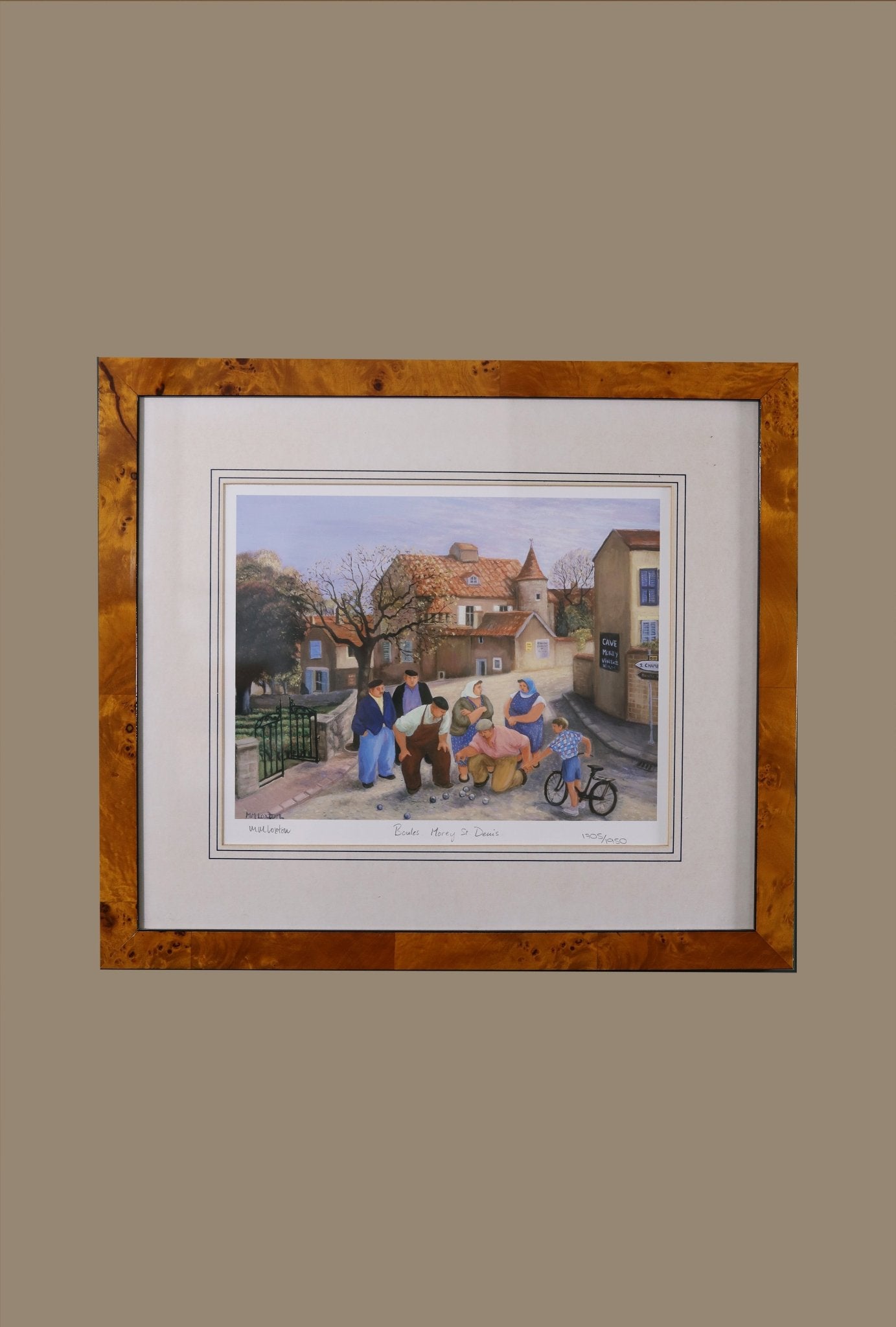 ‘Scenes of rural France’. A set of 4 limited edition prints signed by Margaret Loxton. - Clementine Parker